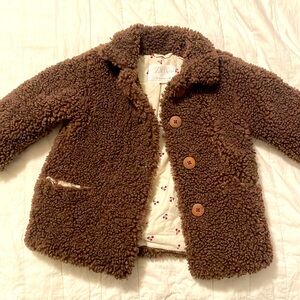Baby girl Zara fluffy coat